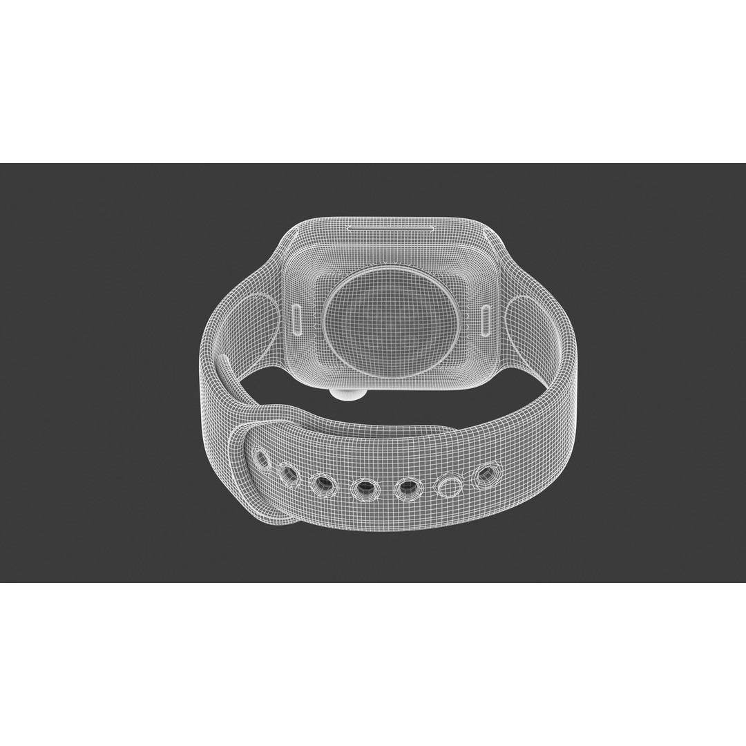 Apple Watch Series 8 3D Model – High Quality PBR Game Asset, FBX, OBJ - View 20