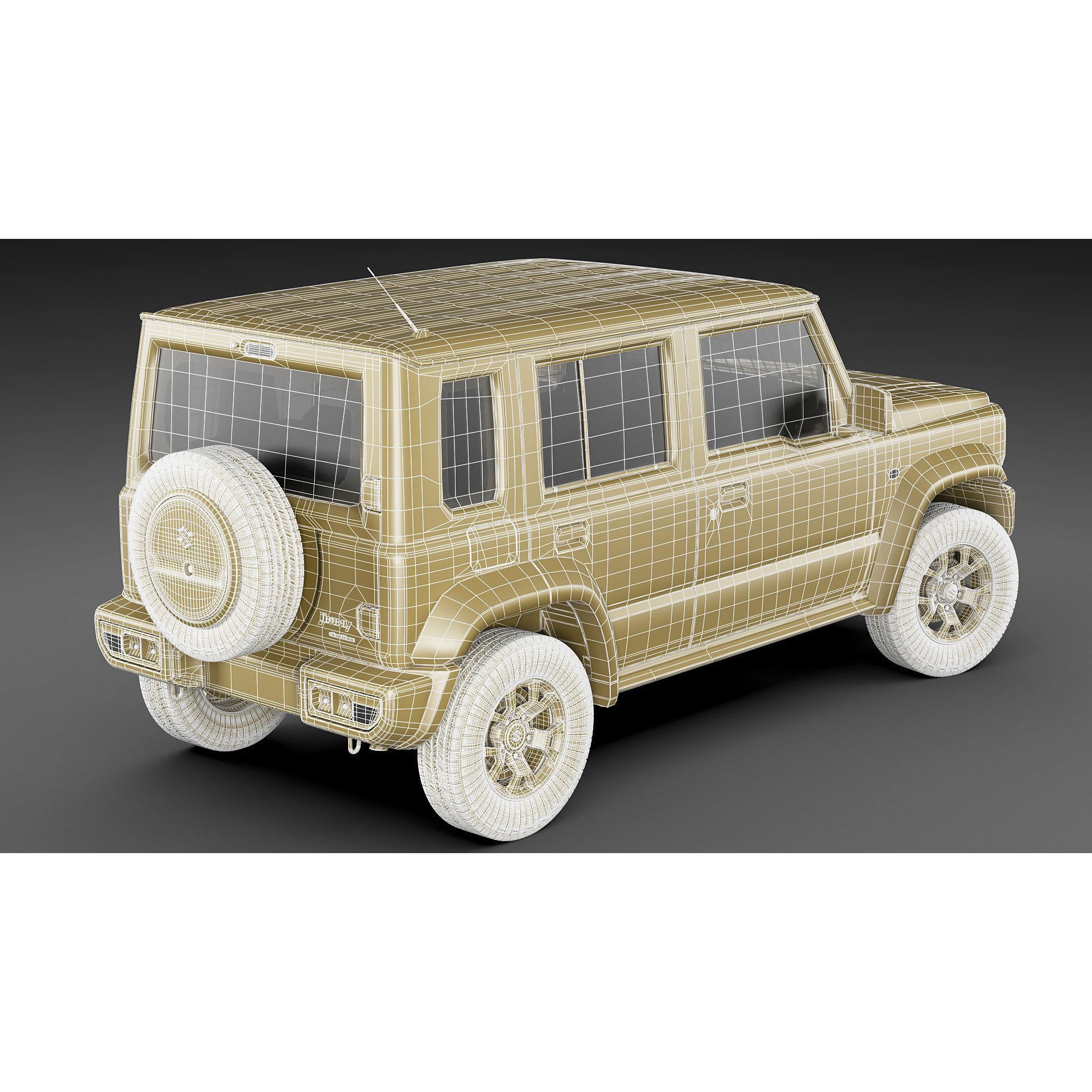 Suzuki Jimny XL 5-Door - Game-Ready 3D Model - View 32