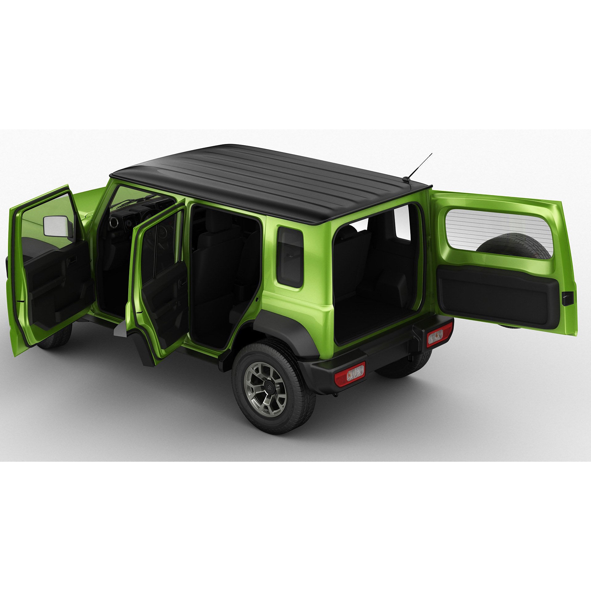 Suzuki Jimny XL 5-Door - Game-Ready 3D Model - View 4