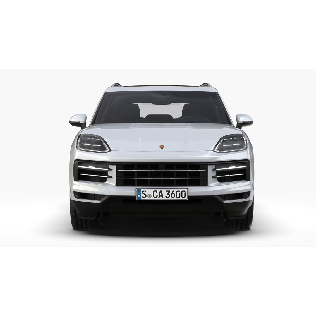 Porsche Cayenne 2024 3D Model – High Poly Game Asset, FBX & OBJ - View 7