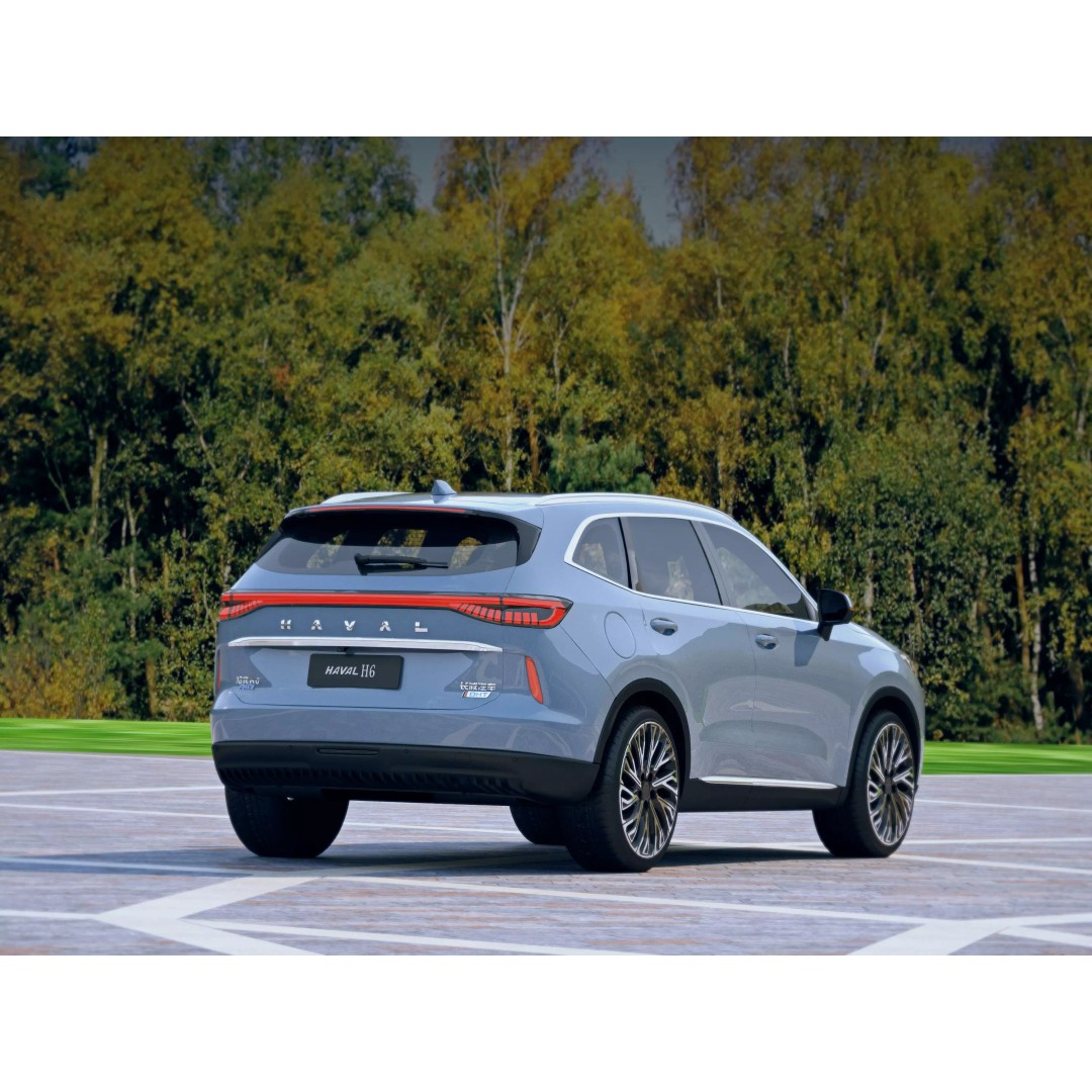 HAVAL H6 DHT-PHEV 3D Model – High Poly SUV with PBR Textures, FBX - View 4