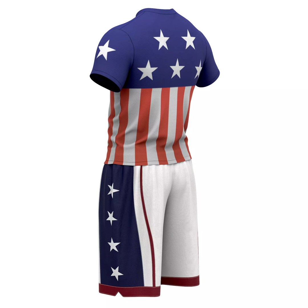 Summer Outfit 3D Model – Low Poly Realistic Clothing, FBX, PBR - View 27
