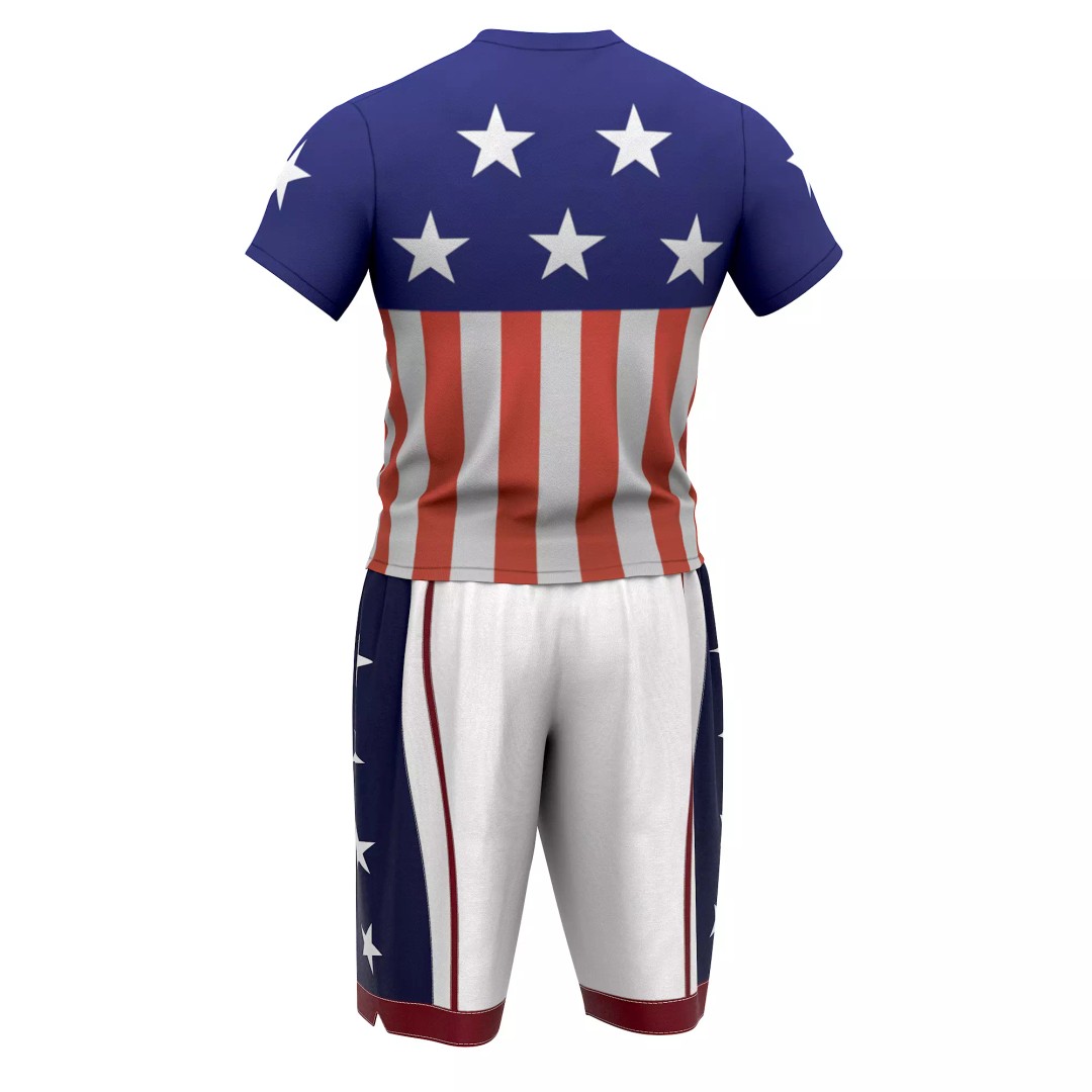 Summer Outfit 3D Model – Low Poly Realistic Clothing, FBX, PBR - View 30