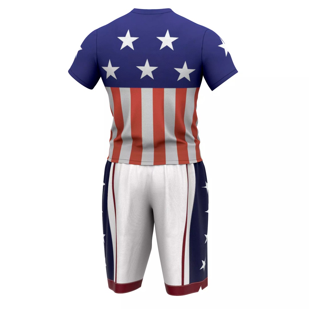 Summer Outfit 3D Model – Low Poly Realistic Clothing, FBX, PBR - View 32