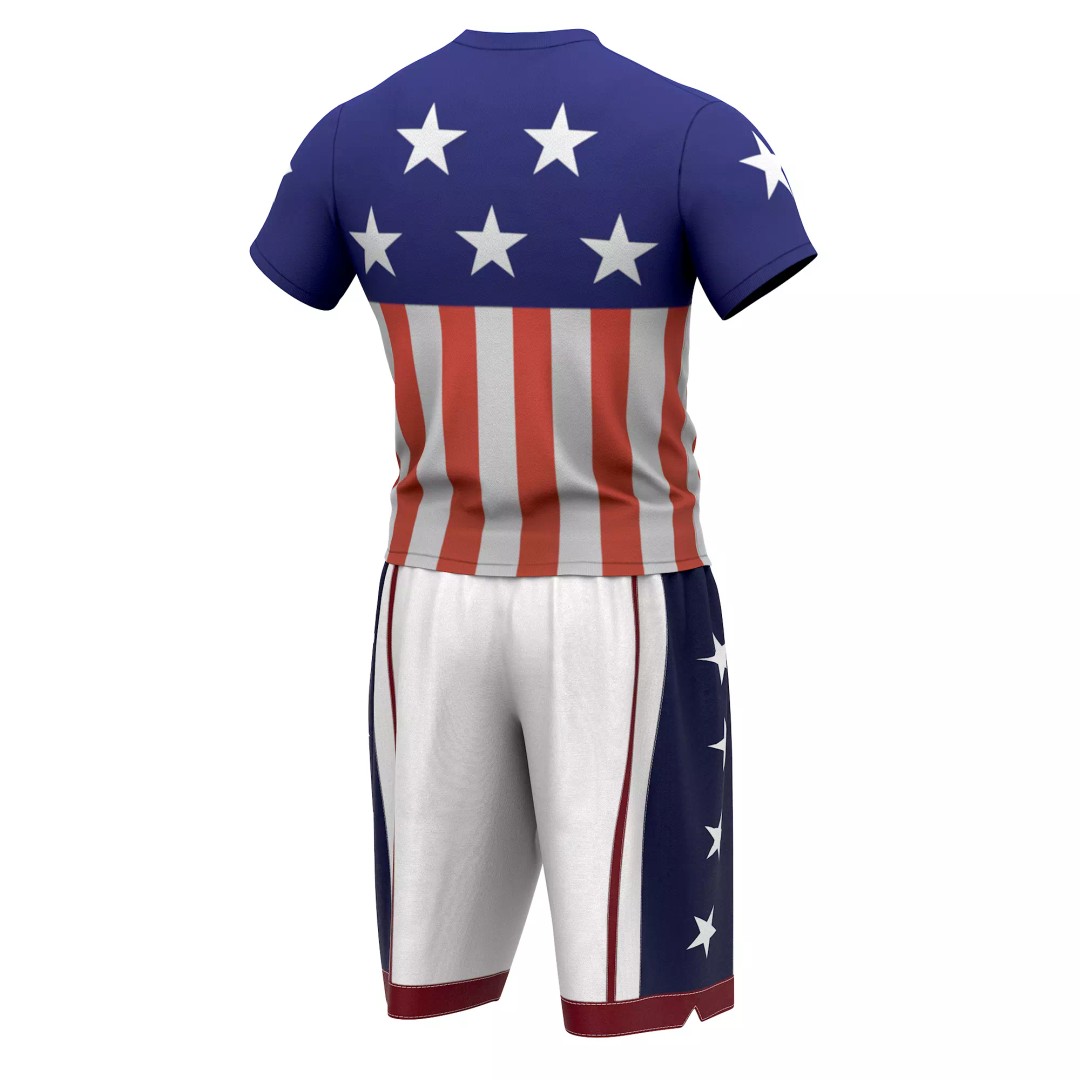 Summer Outfit 3D Model – Low Poly Realistic Clothing, FBX, PBR - View 33