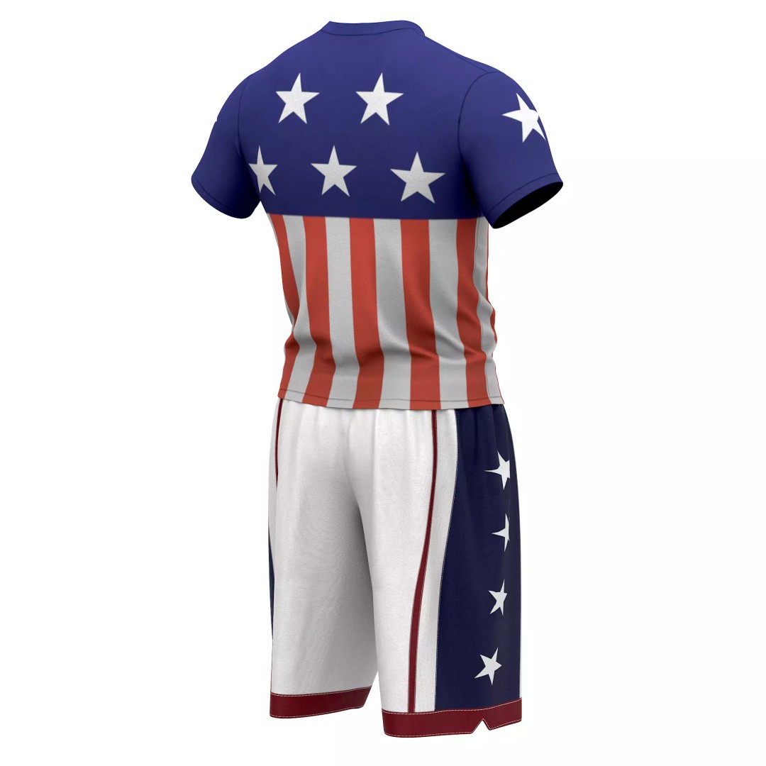 Summer Outfit 3D Model – Low Poly Realistic Clothing, FBX, PBR - View 34