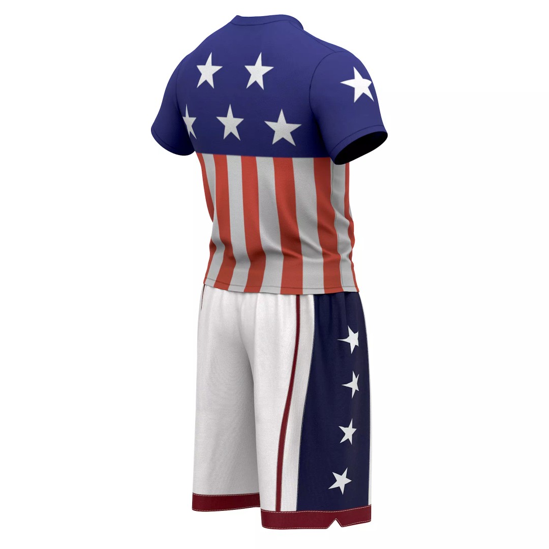 Summer Outfit 3D Model – Low Poly Realistic Clothing, FBX, PBR - View 35