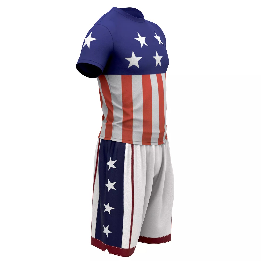 Summer Outfit 3D Model – Low Poly Realistic Clothing, FBX, PBR - View 42
