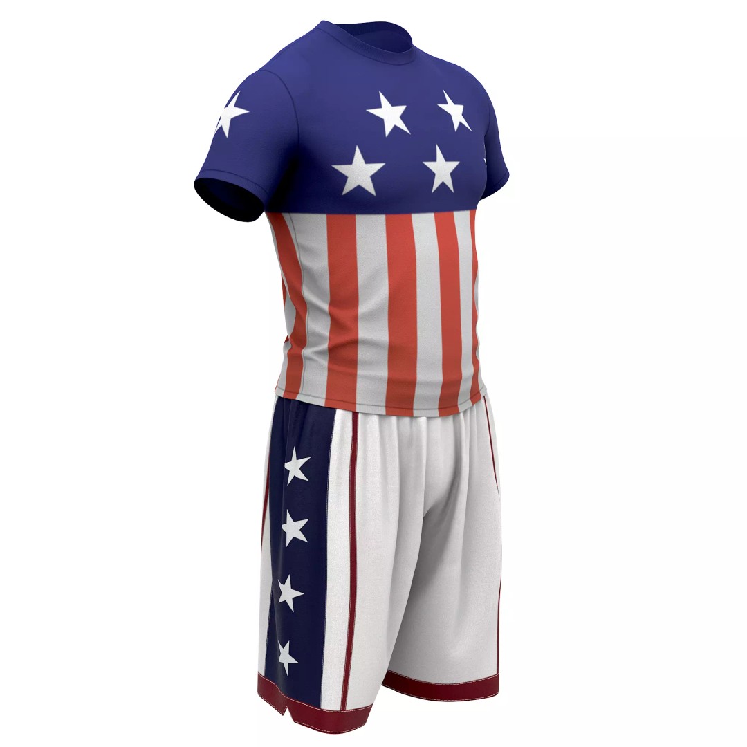 Summer Outfit 3D Model – Low Poly Realistic Clothing, FBX, PBR - View 43