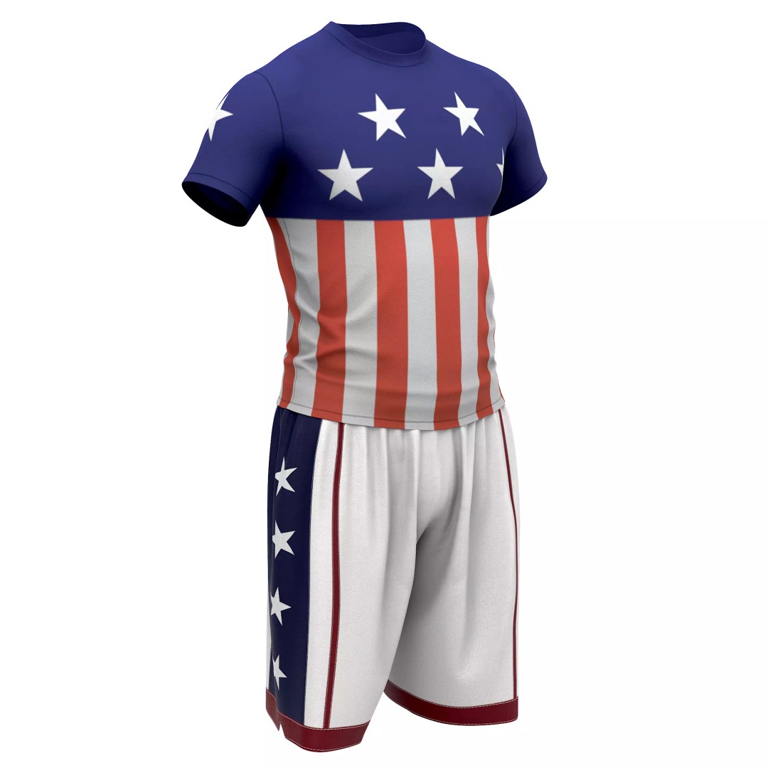 Summer Outfit 3D Model – Low Poly Realistic Clothing, FBX, PBR - View 44