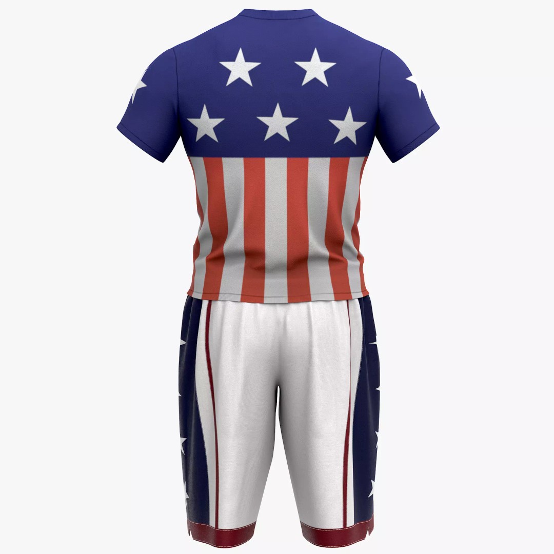 Summer Outfit 3D Model – Low Poly Realistic Clothing, FBX, PBR - View 5