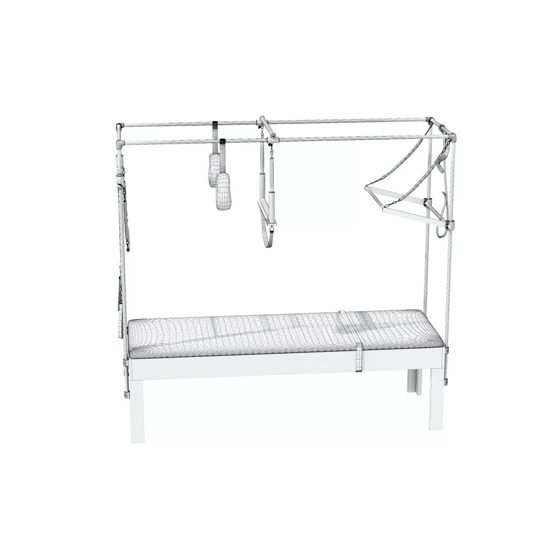 Pilates Equipment 3D Model – Realistic Studio Asset, FBX & OBJ - View 15