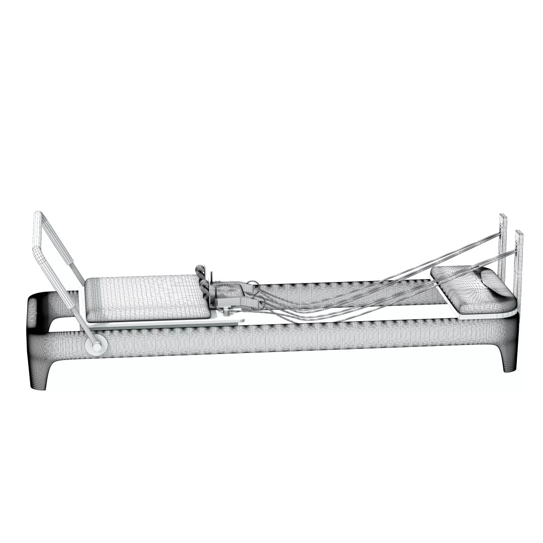 Pilates Equipment 3D Model – Realistic Studio Asset, FBX & OBJ - View 19