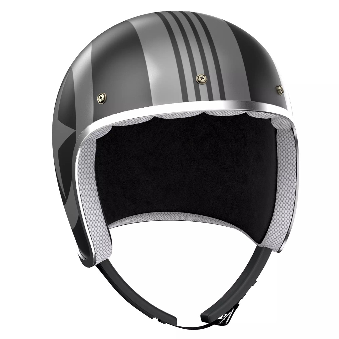 Motorcycle Helmet 3D Model – Low Poly PBR Asset, FBX, OBJ