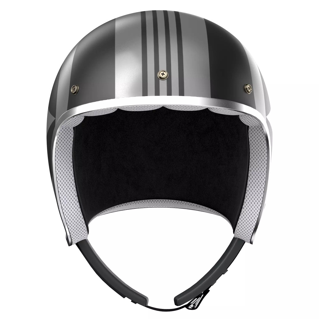 Motorcycle Helmet 3D Model – Low Poly PBR Asset, FBX, OBJ - View 16