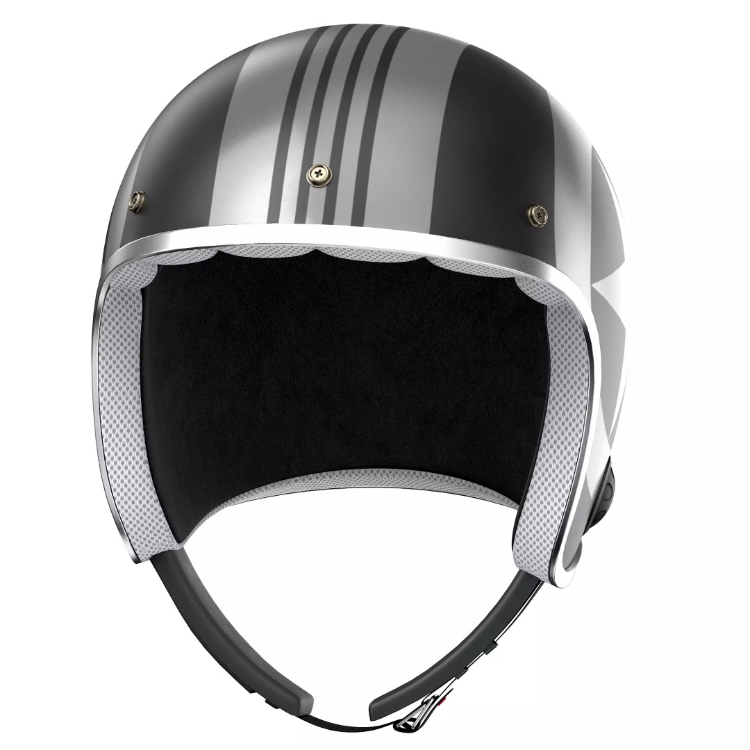 Motorcycle Helmet 3D Model – Low Poly PBR Asset, FBX, OBJ - View 17