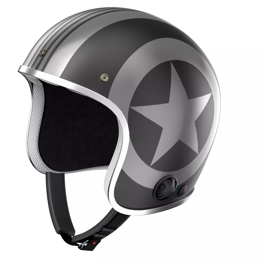 Motorcycle Helmet 3D Model – Low Poly PBR Asset, FBX, OBJ - View 21