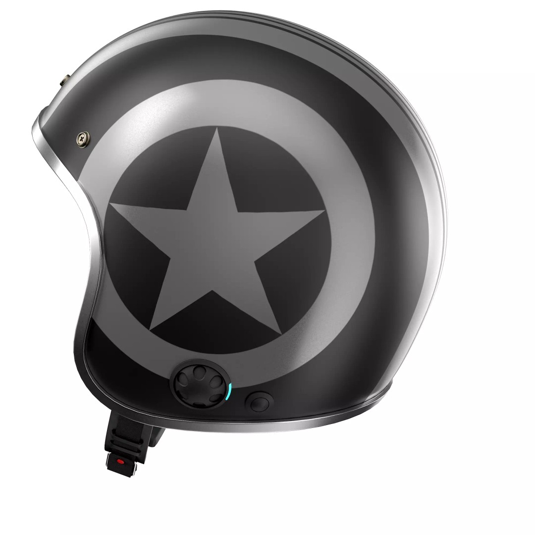 Motorcycle Helmet 3D Model – Low Poly PBR Asset, FBX, OBJ - View 25
