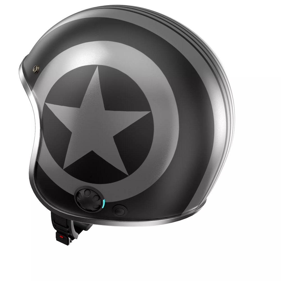 Motorcycle Helmet 3D Model – Low Poly PBR Asset, FBX, OBJ - View 26