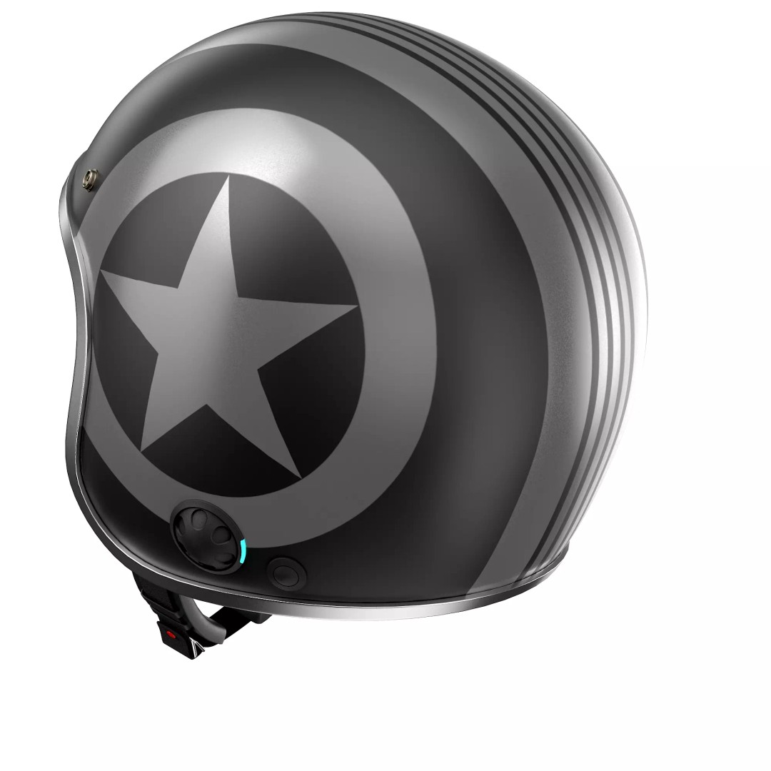 Motorcycle Helmet 3D Model – Low Poly PBR Asset, FBX, OBJ - View 27