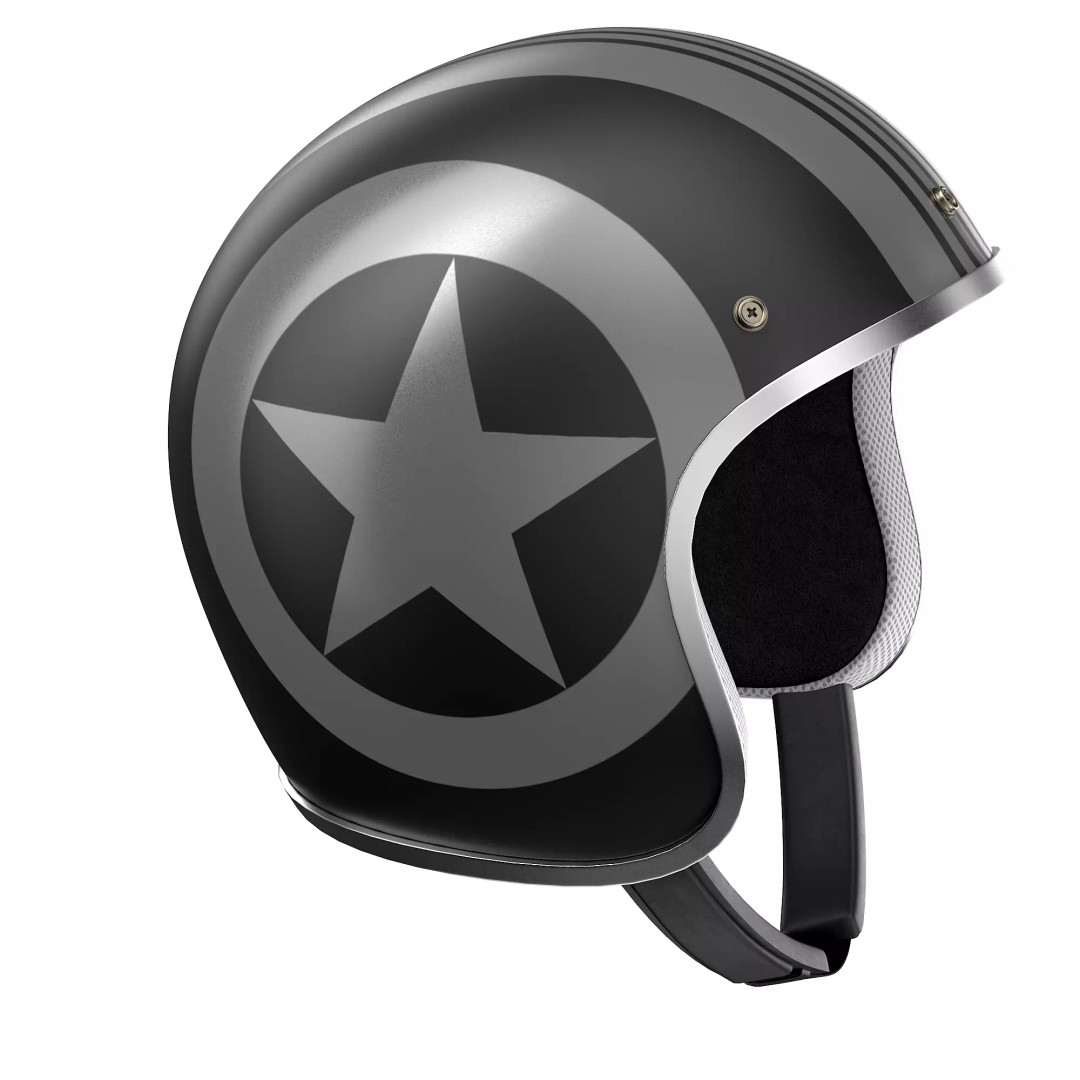 Motorcycle Helmet 3D Model – Low Poly PBR Asset, FBX, OBJ - View 42