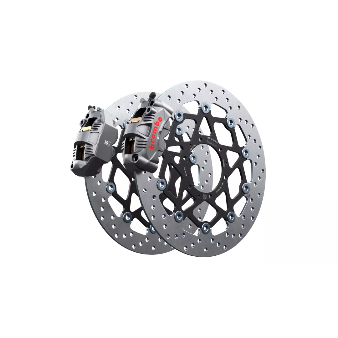 Brembo GP4-RS Caliper 3D Model – PBR Game-Ready Asset, FBX, OBJ - View 2