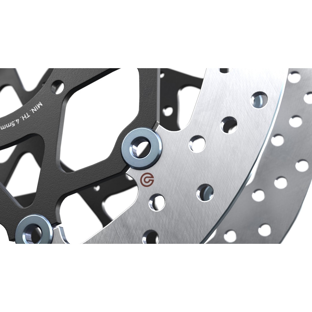 Brembo GP4-RS Caliper 3D Model – PBR Game-Ready Asset, FBX, OBJ - View 6