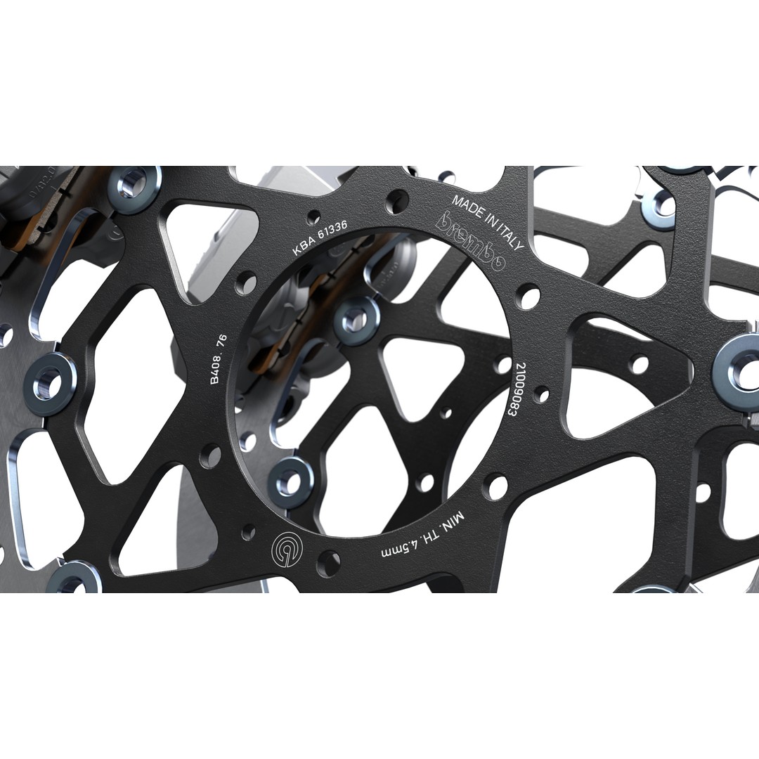 Brembo GP4-RS Caliper 3D Model – PBR Game-Ready Asset, FBX, OBJ - View 9