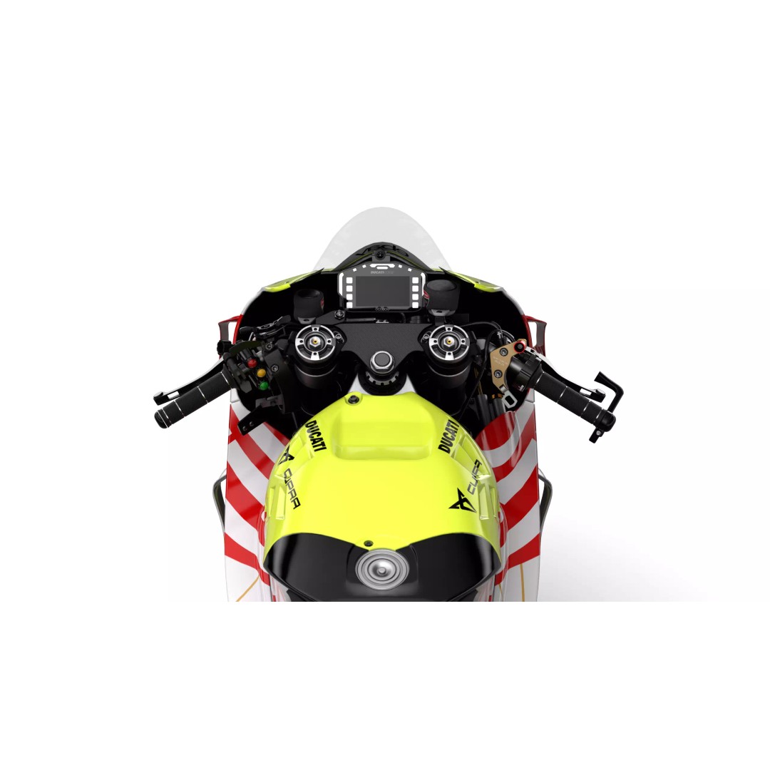 Ducati Desmosedici GP 3D Model – PBR Motorcycle Asset, FBX, Blender - View 10
