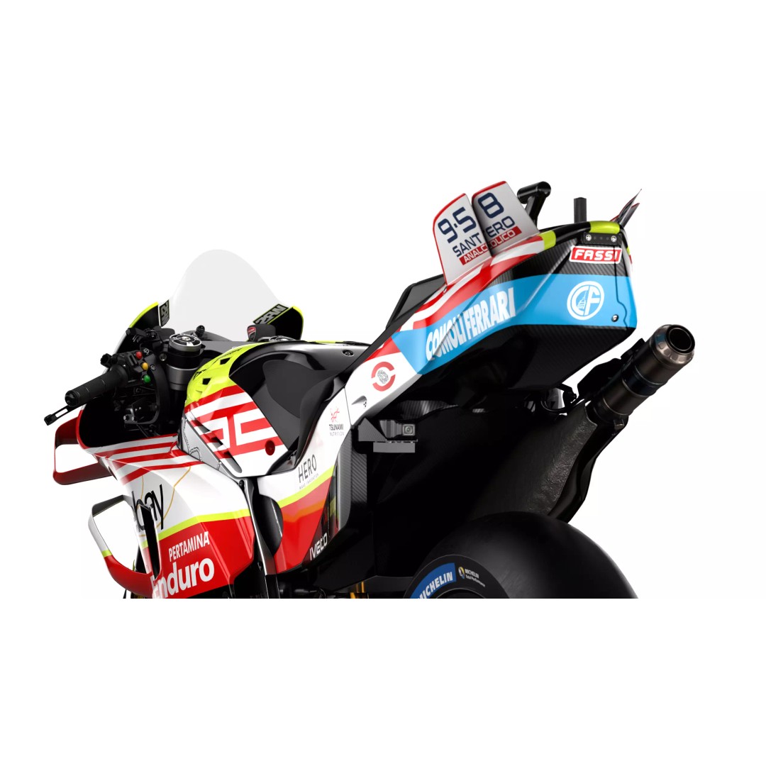 Ducati Desmosedici GP 3D Model – PBR Motorcycle Asset, FBX, Blender - View 14