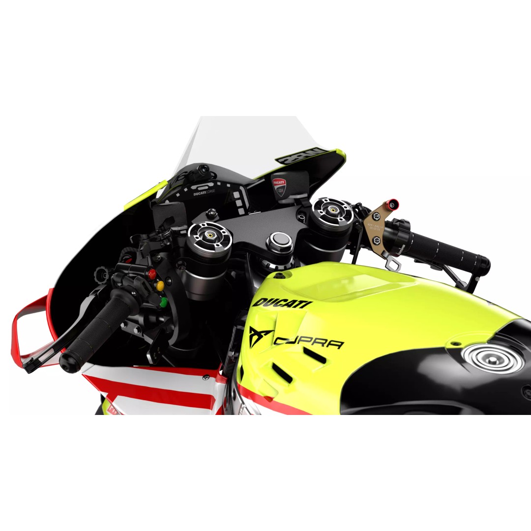 Ducati Desmosedici GP 3D Model – PBR Motorcycle Asset, FBX, Blender - View 24