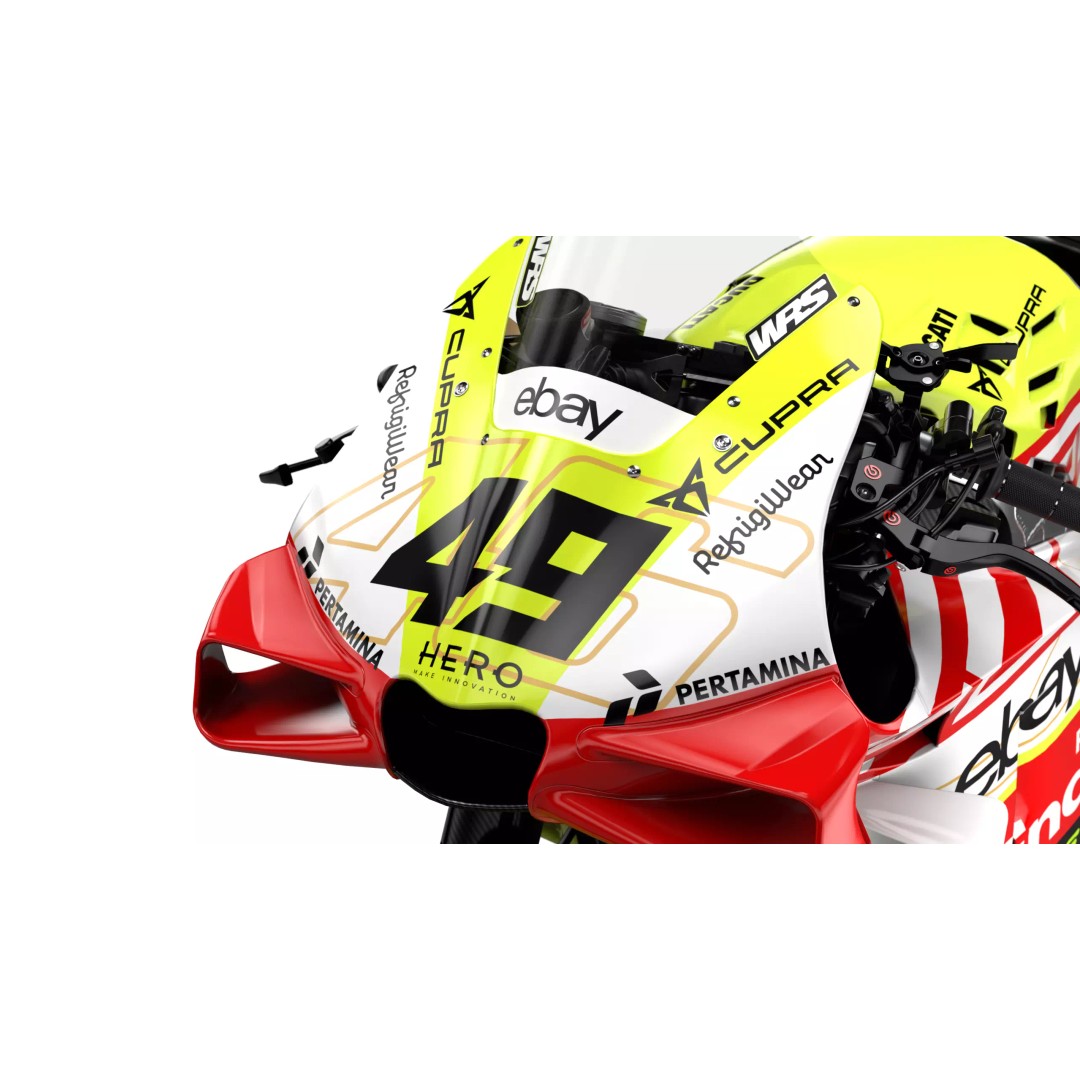 Ducati Desmosedici GP 3D Model – PBR Motorcycle Asset, FBX, Blender - View 25