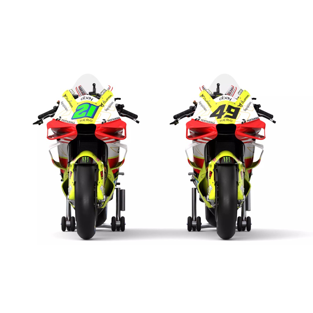 Ducati Desmosedici GP 3D Model – PBR Motorcycle Asset, FBX, Blender - View 26