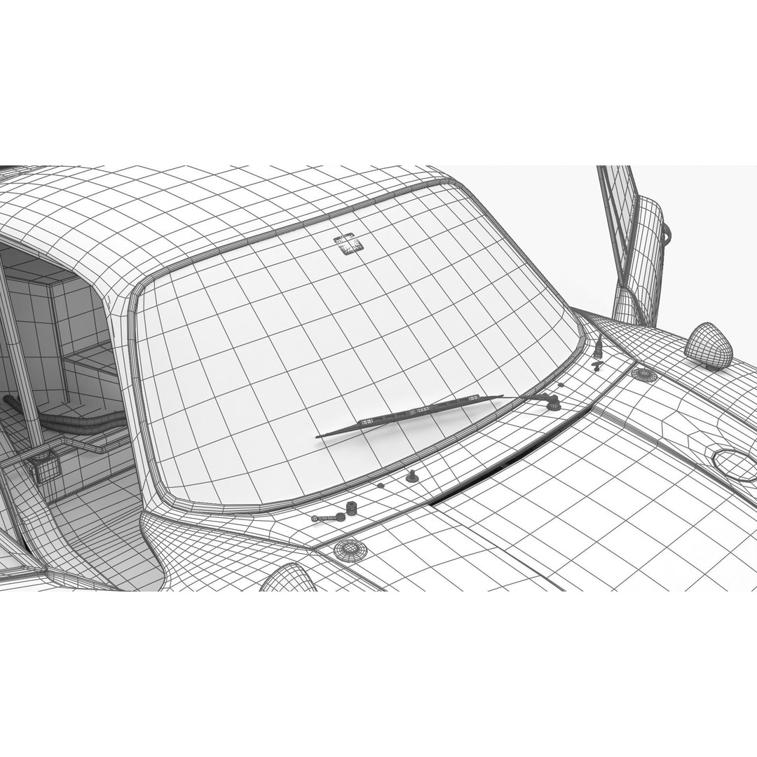 Porsche 935 K2 1977 Kremer Racing 3D Model – High Poly Rigged Asset, FBX, OBJ - View 34