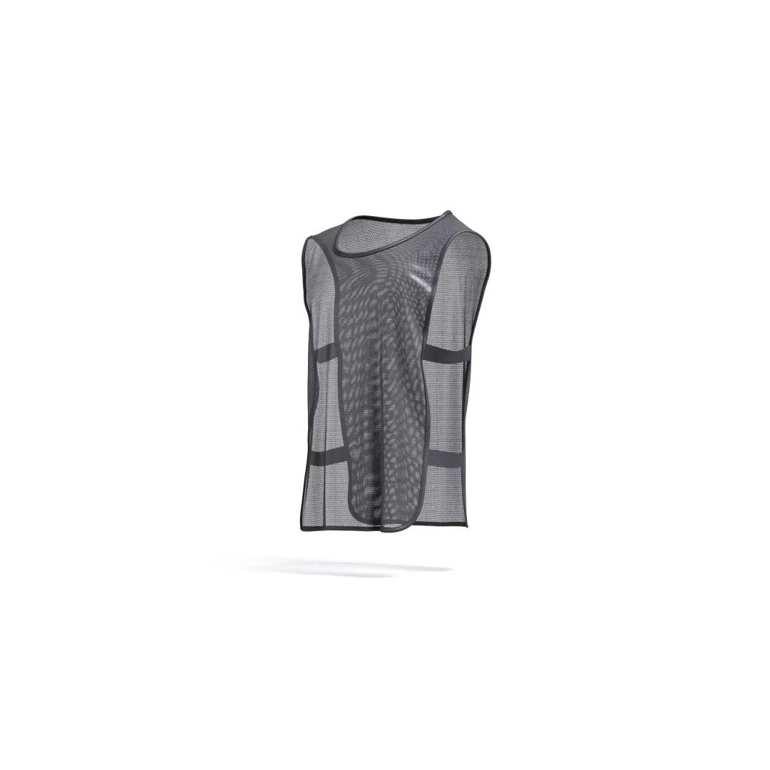 Black Football Team Practice Vest 3D Model – Elastic Sports Bib, FBX, OBJ - View 2