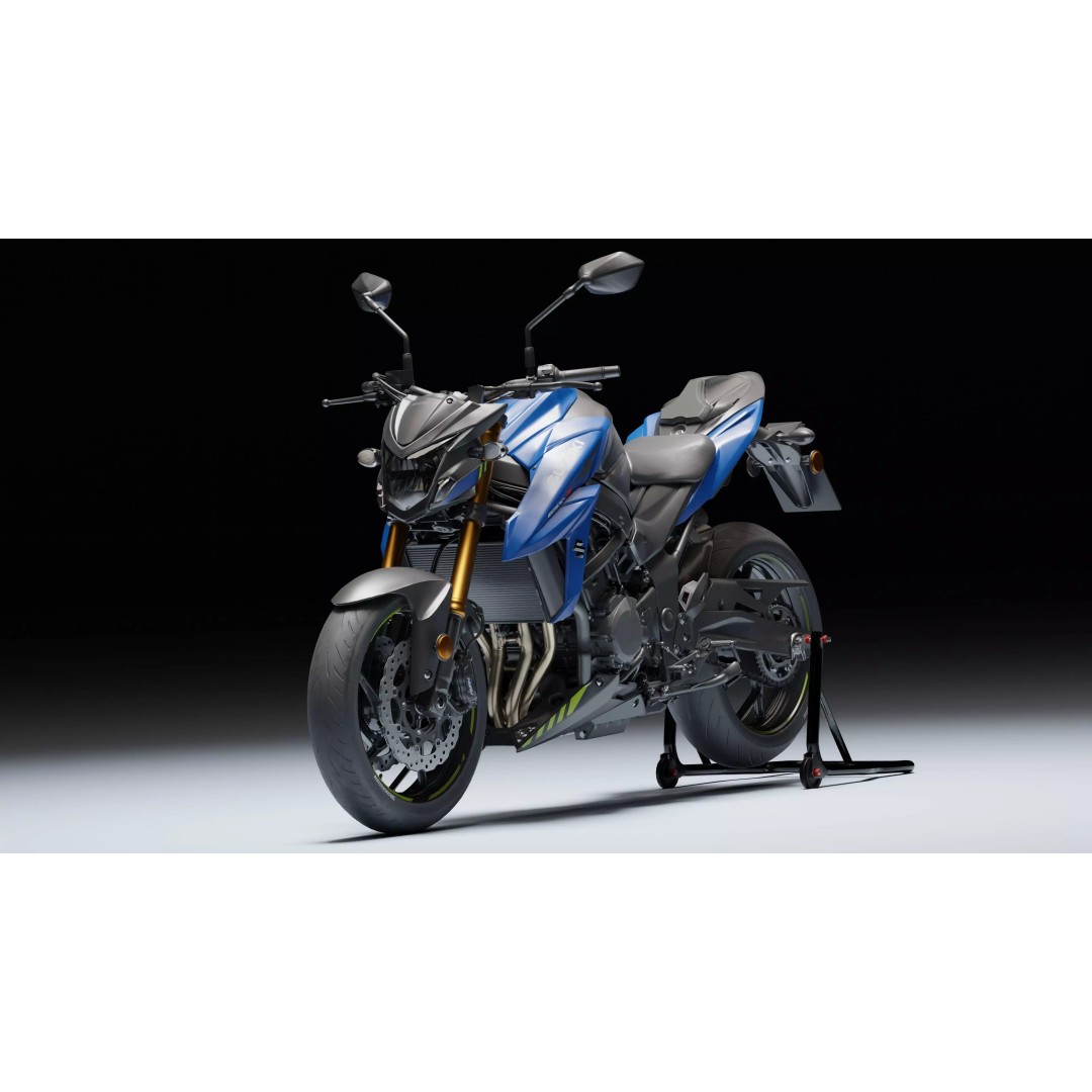 Suzuki GSX-S750 3D Model – Low Poly Game Asset, FBX, Blender - View 12