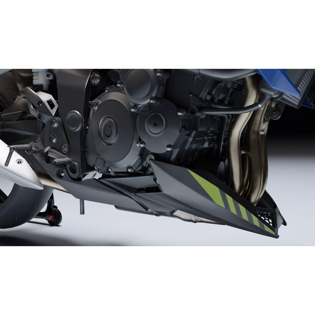Suzuki GSX-S750 3D Model – Low Poly Game Asset, FBX, Blender - View 22