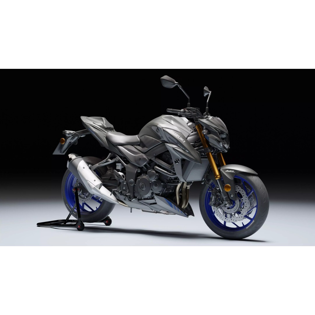 Suzuki GSX-S750 3D Model – Low Poly Game Asset, FBX, Blender - View 6