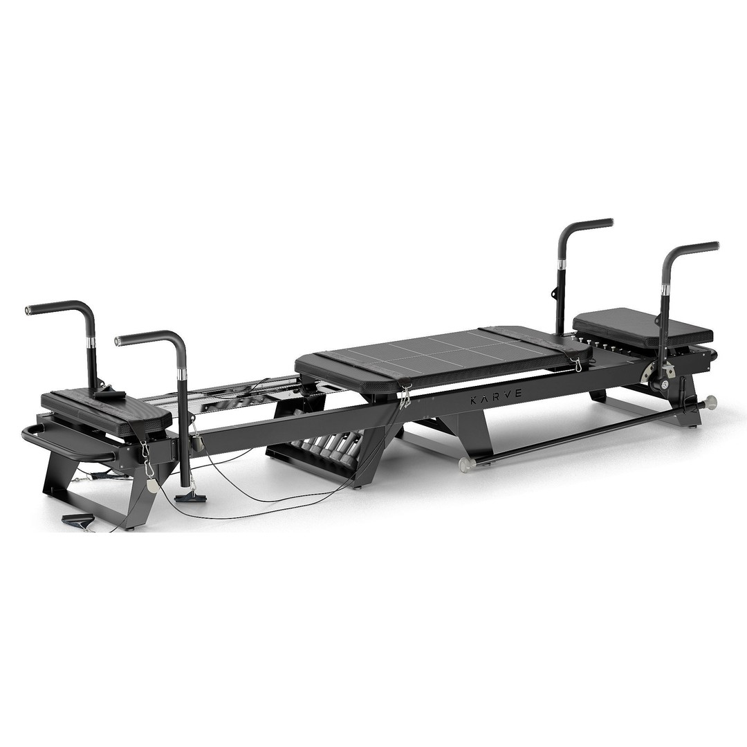 Pilates Reformer Machine 3D Model – High Poly Fitness Equipment, FBX, OBJ - View 6