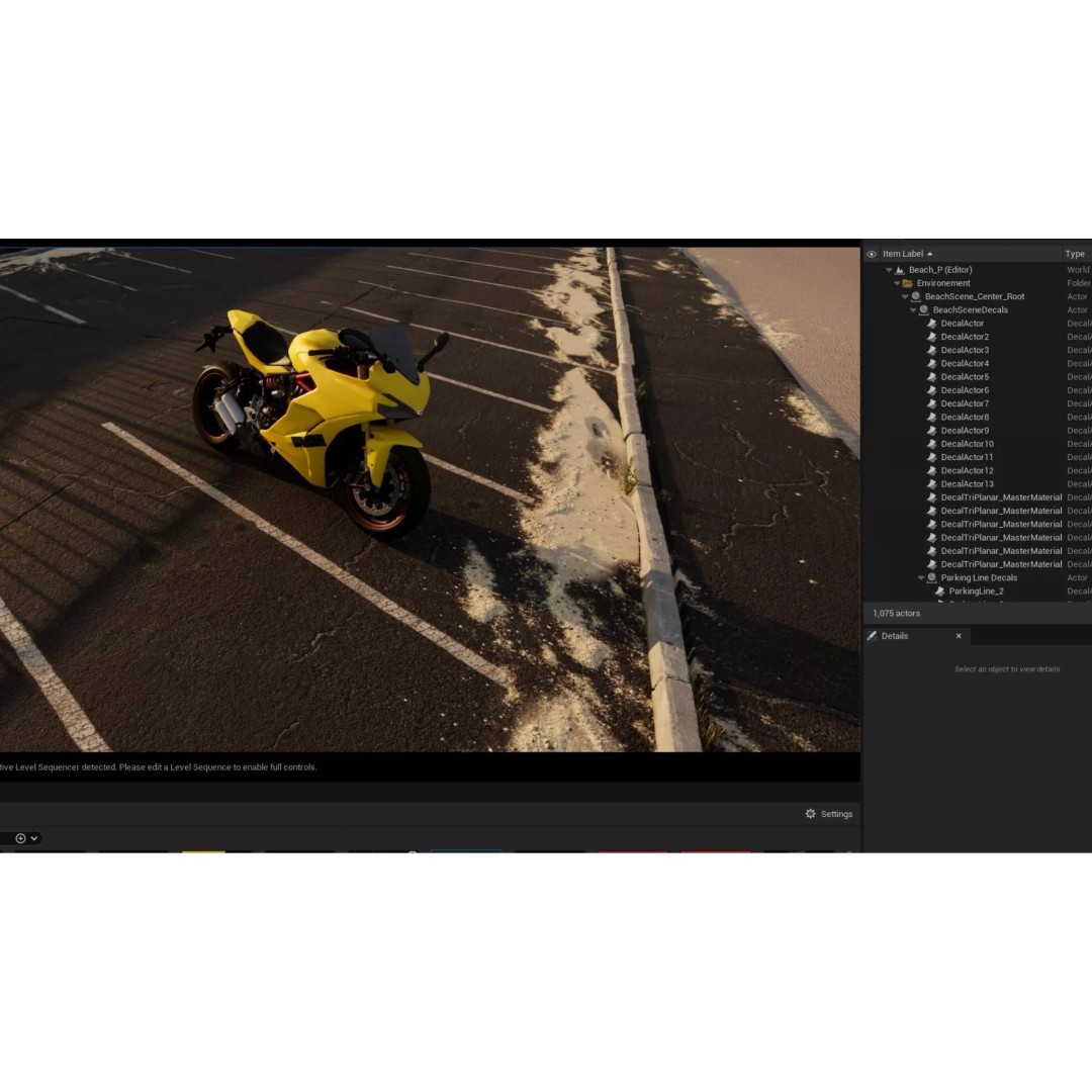 Ducati Sports Bike 3D Model – Fully Rigged Low Poly Game Asset, FBX - View 14