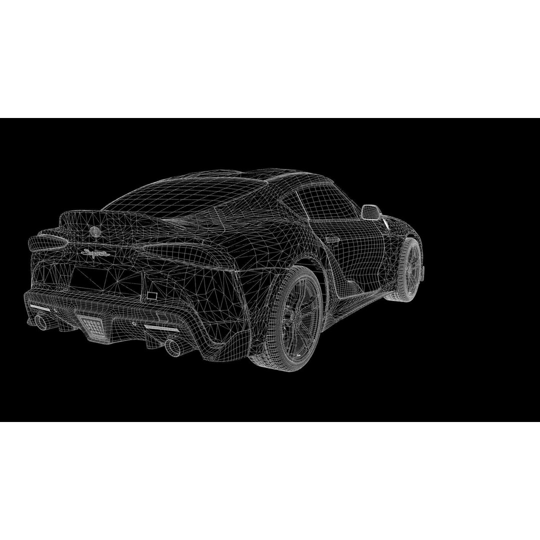 Toyota Supra 3D Model – Rigged Sport Car, Render Ready for Unreal & Vray - View 27