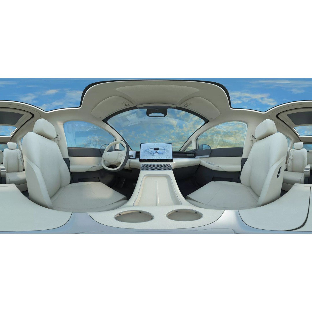 Xpeng X9 2024 3D Model – Luxury MPV with PBR Textures, FBX, OBJ - View 10