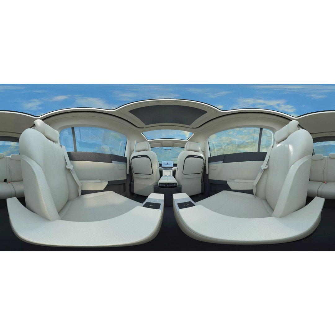 Xpeng X9 2024 3D Model – Luxury MPV with PBR Textures, FBX, OBJ - View 11
