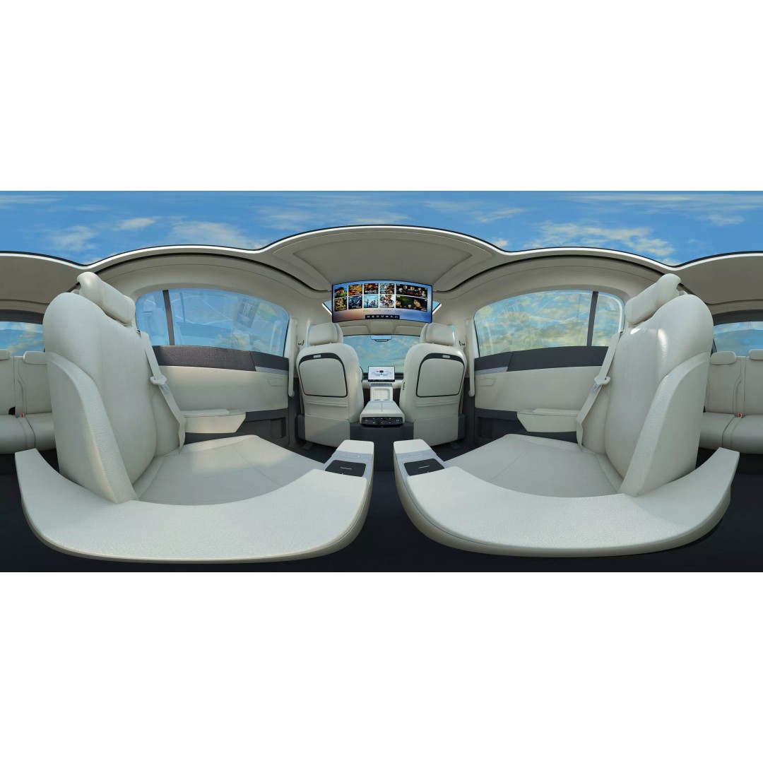 Xpeng X9 2024 3D Model – Luxury MPV with PBR Textures, FBX, OBJ - View 12