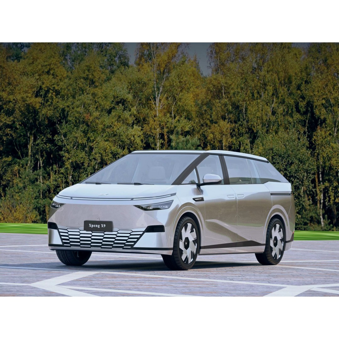 Xpeng X9 2024 3D Model – Luxury MPV with PBR Textures, FBX, OBJ - View 2