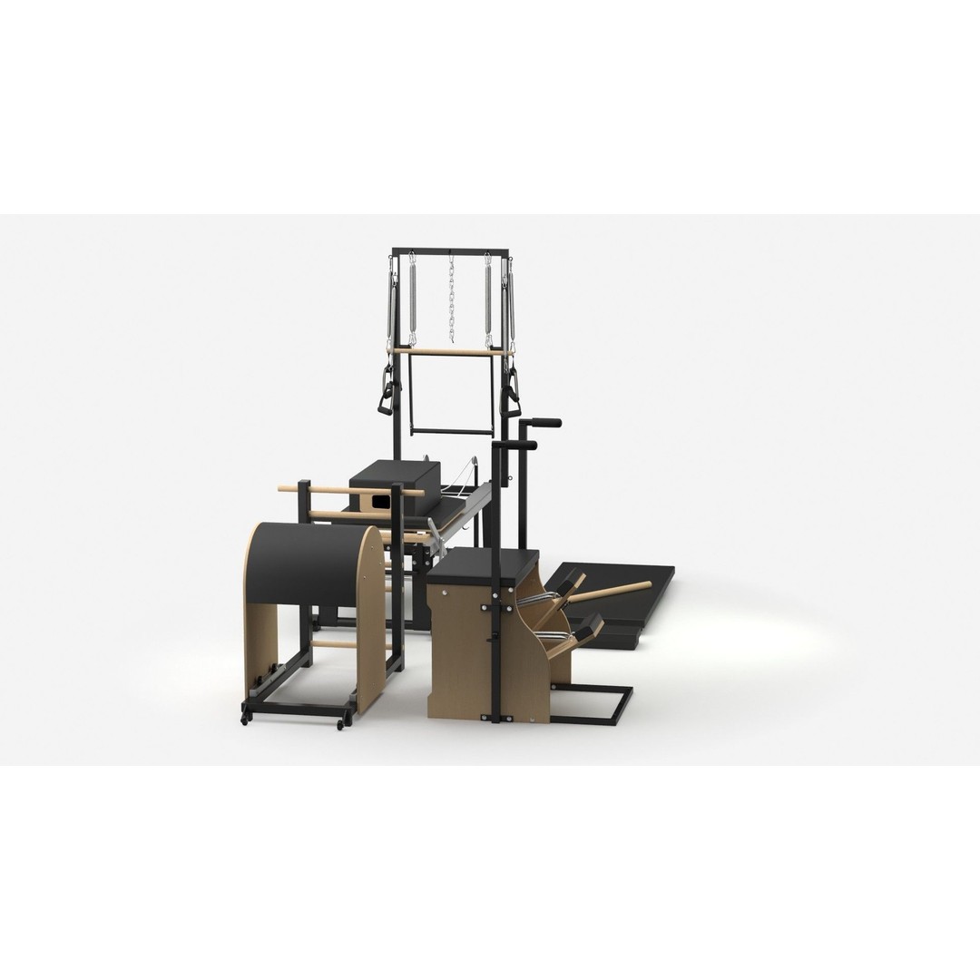 MERRITHEW Pilates Equipment 3D Model – Realistic Gym Asset, FBX - View 10