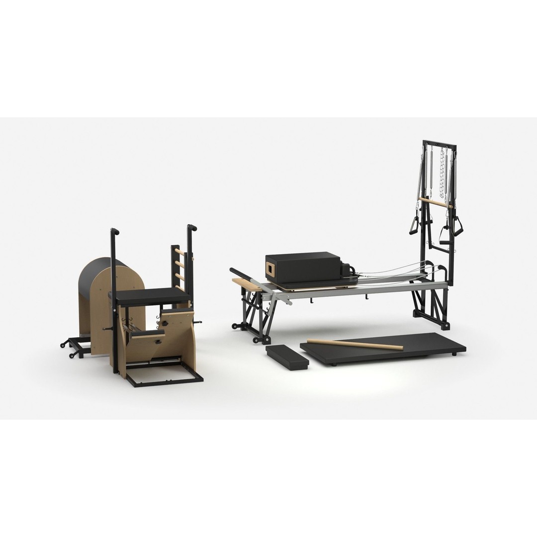 MERRITHEW Pilates Equipment 3D Model – Realistic Gym Asset, FBX - View 20
