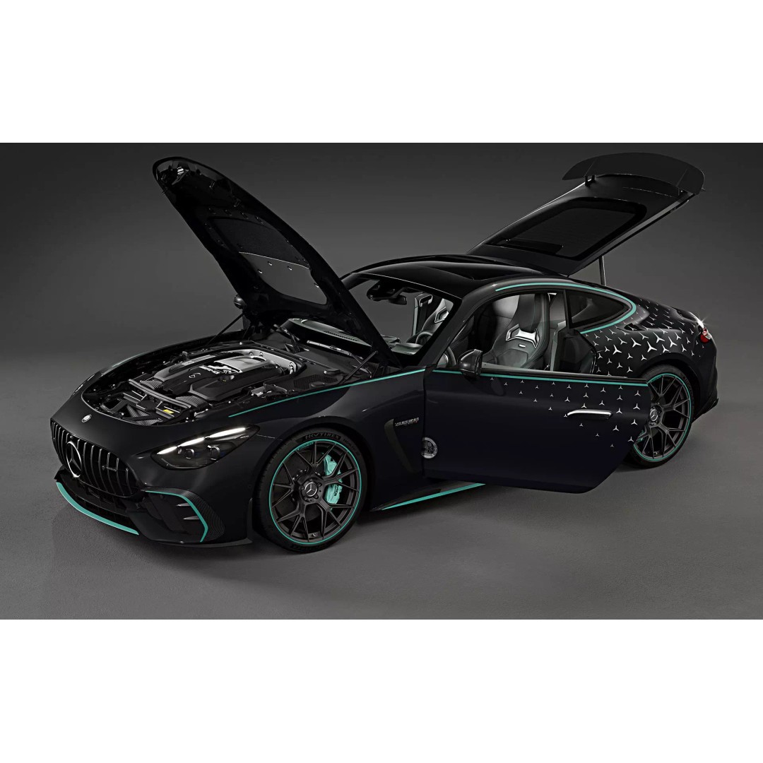 2025 Mercedes-AMG GT 63 PRO Coupe 3D Model – High Poly PBR Asset, FBX, OBJ - View 4