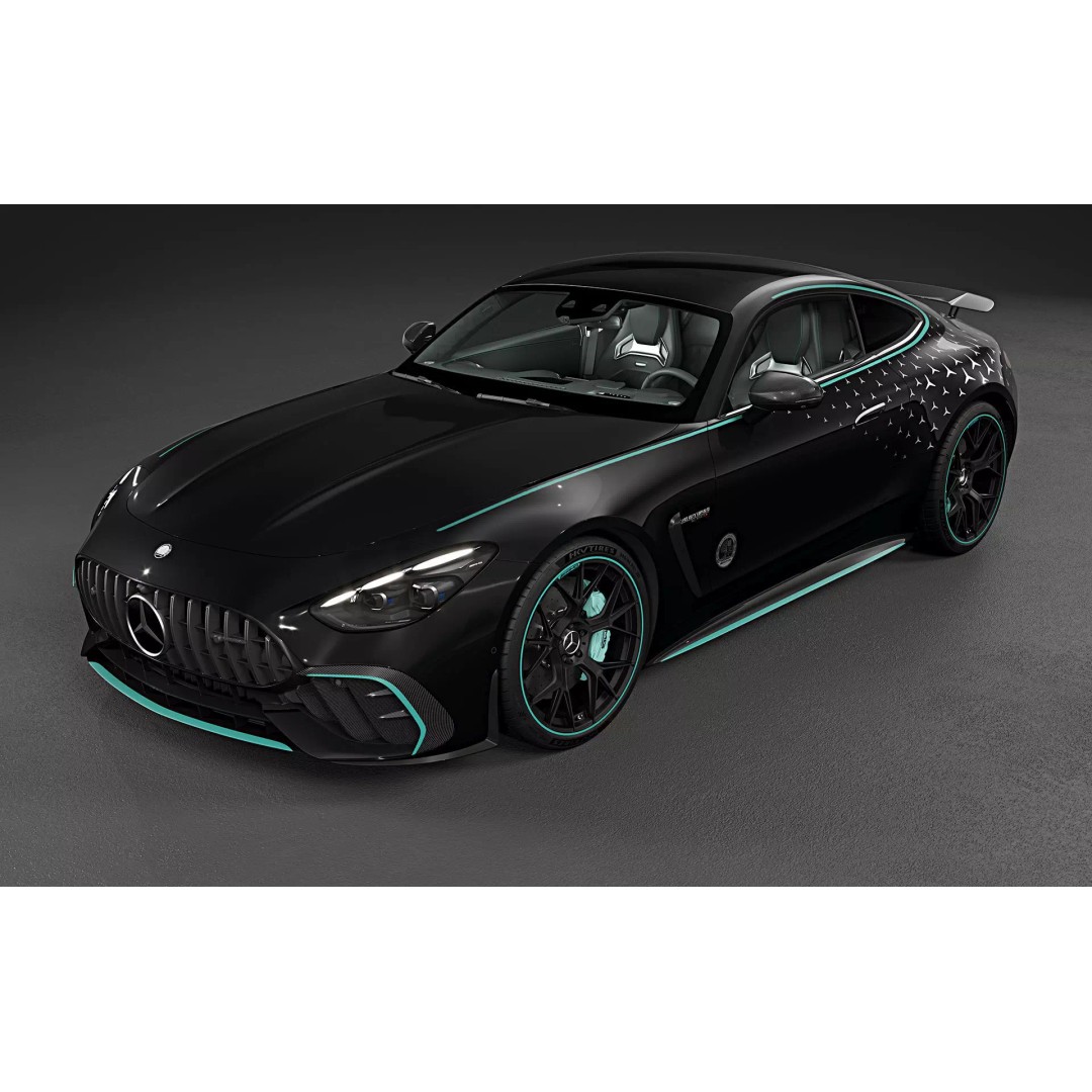 2025 Mercedes-AMG GT 63 PRO Coupe 3D Model – High Poly PBR Asset, FBX, OBJ - View 8