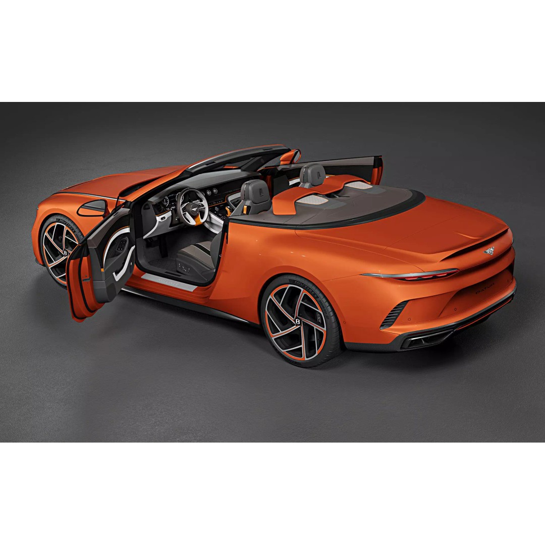 2025 Bentley Mulliner Batur Convertible 3D Model – High Poly PBR Asset, FBX, OBJ - View 16